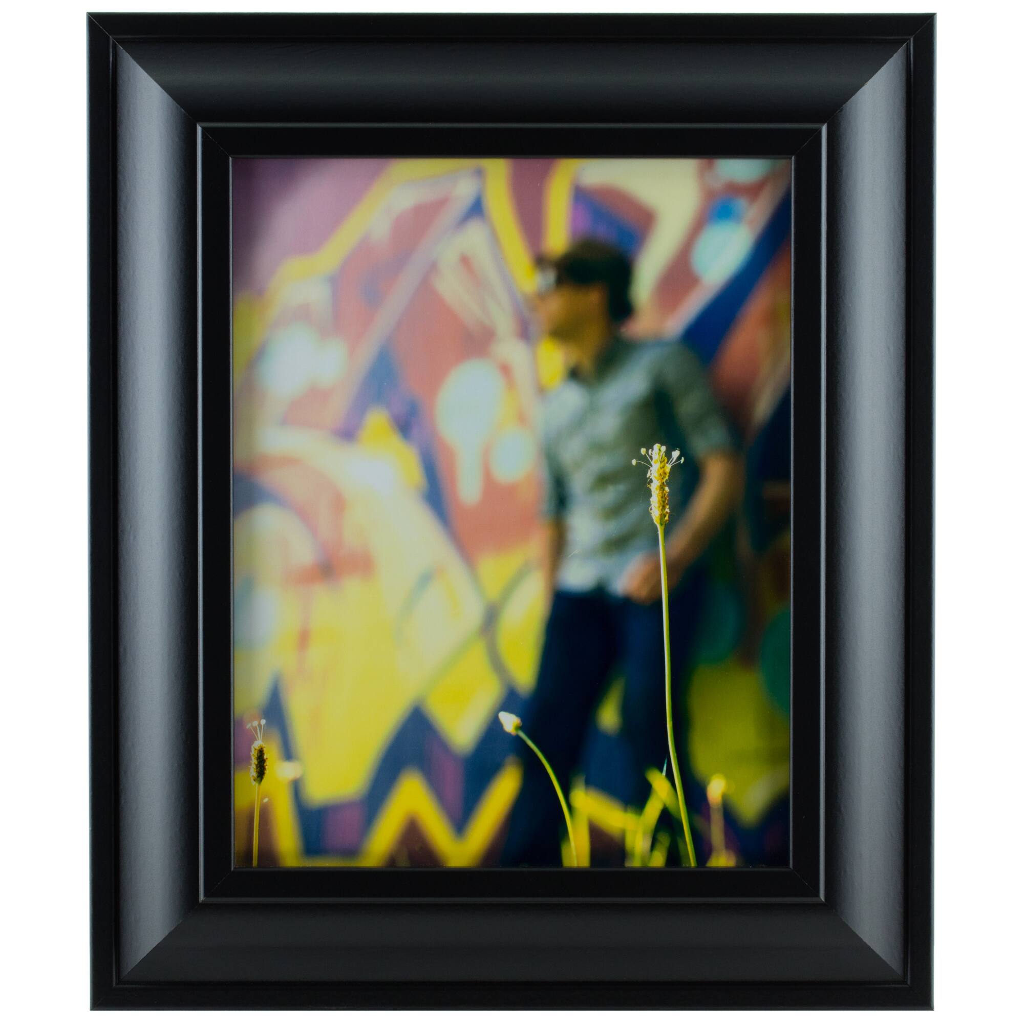 4 Pack Craig Frames Contemporary Upscale Satin Black Picture Frame